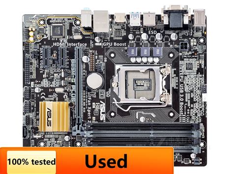 Placa M E Para Desktop Original Asus Argplus Usada Intel B Lga