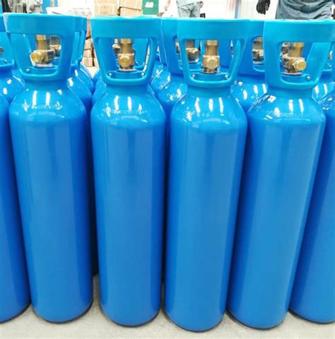 Medical Oxygen Gas 5l 10l Portable Steel Tank For For O2 Filling