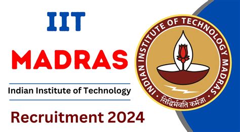 Iit Madras Recruitment Sai Vikram Academy