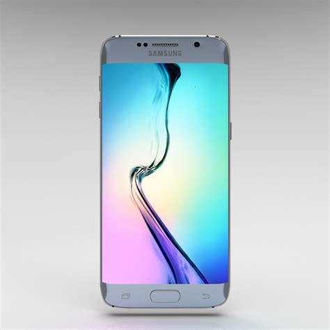 3d Samsung Galaxy S6 Edge Model