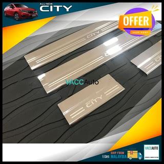 ใหม ฝาครอบปองกนประตรถยนต สาหรบ Honda New City GN2 Hatchback Step