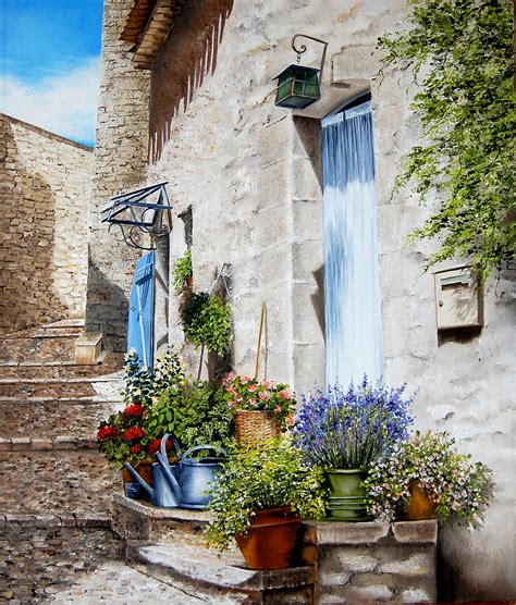 Provence Marie Claire Houmeau Artiste Peintre