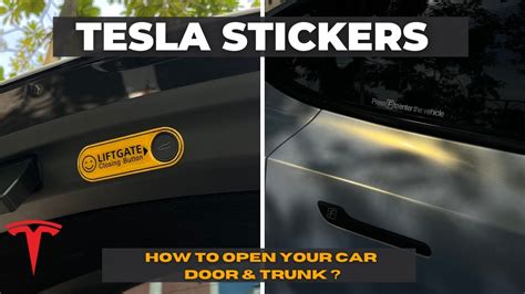 Ultimate Guide To Tesla Stickers Transform Your Ride With Creative