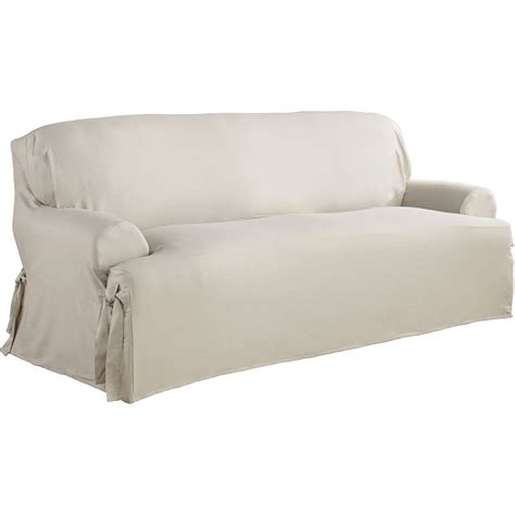 Serta Relaxed Fit Duck Furniture Slipcover Sofa 1 Piece T Cushion