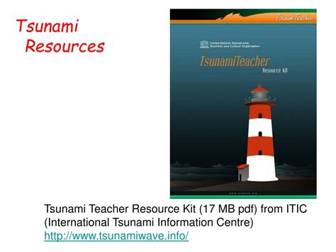 Ppt Tsunami Understanding The Generation Propagation And Hazards