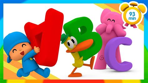 🔠 Pocoyo In English Learn Vocabulary And Words 93 Min Full Episodes