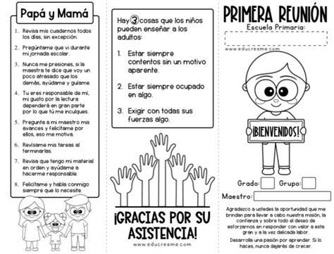 Pin De Maestra Anita 🍎 En Documentación Escolar Dinamicas Para Padres