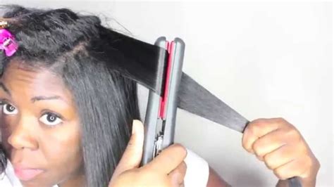 11 Tips How To Get The Best Flat Ironing Results Relaxed Or Natural Hair Youtube