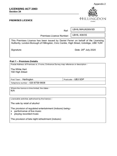 Fillable Online Modgov Hillingdon Gov Procedure For Reporting