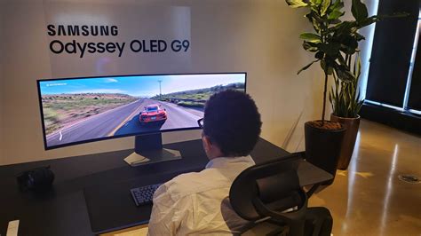 Hands On The Samsung Odyssey Oled G9 Offers A Truly Premium Display Experience Techradar