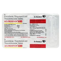 ACE Proxyvon TH 4 Tablet 10 S Price Uses Side Effects Netmeds