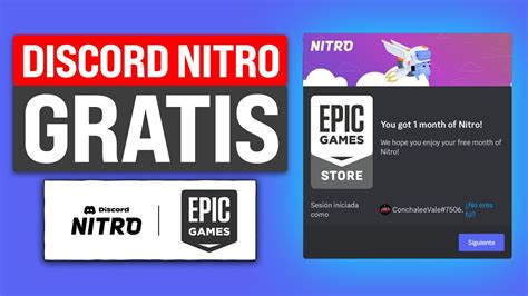 Discord Est Regalando Mes De Nitro Gratis Epic Games Youtube