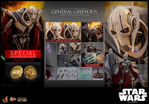 額滿蛋太郎預定免運野獸國 HOT TOYS MMS760D67B 星際大戰三部曲西斯大帝的復仇 格里弗斯將軍特別版 露天市集 全台最大的網路購物市集
