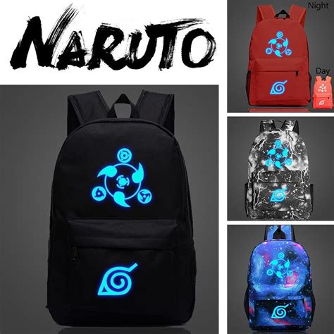 Mochila Escolar De Anime De Naruto Para Adolescentes Akatsuki Itachi