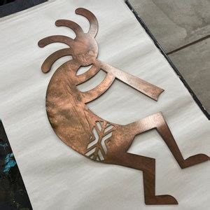 Metal Kokopelli, Kokopelli Wall Art, Wall Art, Kokopelli Laser Cut Wall ...