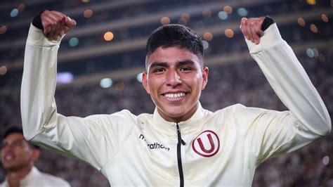 Universitario Piero Quispe Feliz Por Su Buen Momento Tras Su Gol Ante