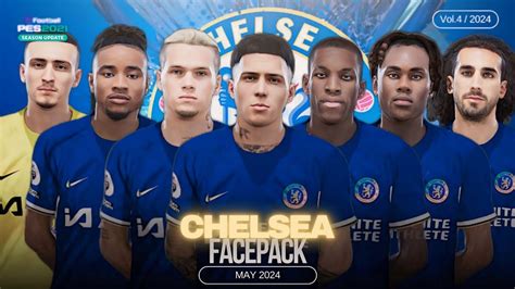 Chelsea Facepack Update Efootball Pes Fl Sider Pc Youtube