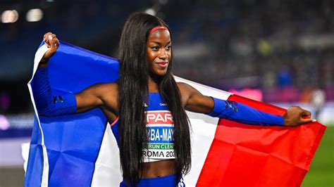 Athlétisme Championnats d Europe 2024 Cyréna Samba Mayela en or sur