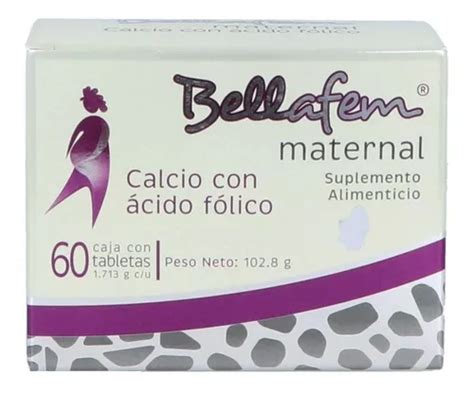 Bellafem Maternal Caja Con Frasco Con Tabletas En Venta En Miguel