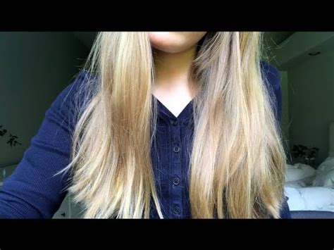 ASMR Hair Play Brushing Raking Fingers Through Hair