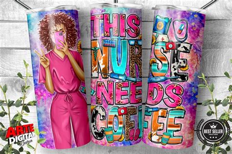 Nurse Tumbler, Nurse Sublimation tumbler, nurse life