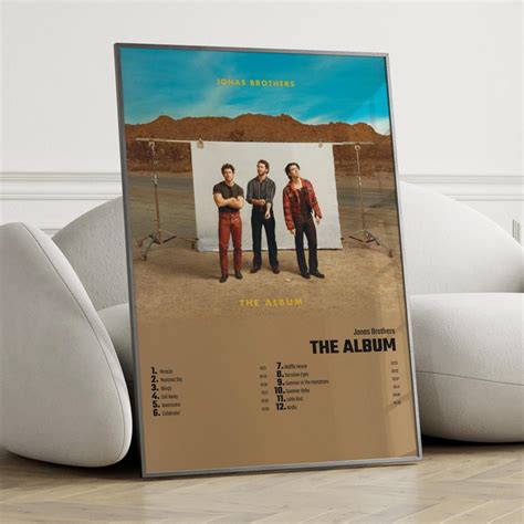 Jonas Brothers the Album Album Cover Poster Wall Art Jonas - Etsy