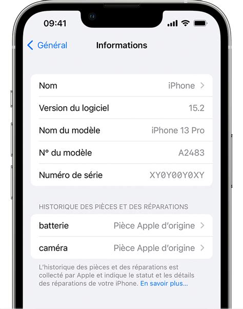 Historique Des Pi Ces Et Des R Parations De Liphone Assistance Apple