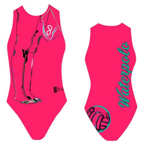 Bbosi Manyu Fucsia Womens Water Polo Suits Costume Waterpoloshop