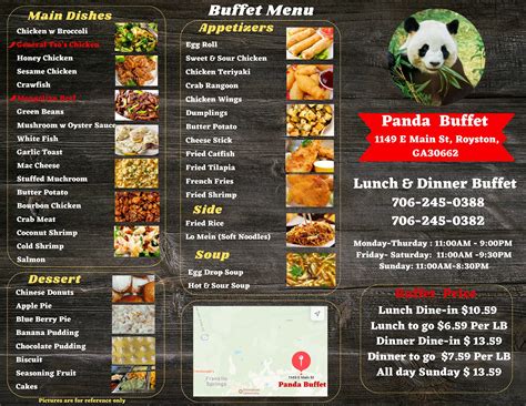 Peking Palace Panda Buffet Online Order Royston Ga