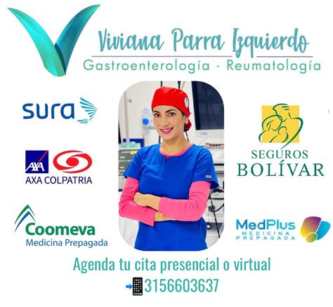 Dra Viviana Parra Izquierdo opiniones Gastroenterólogo Reumatólogo