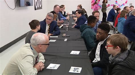 Dunbar Middle School hosts "Guys in Ties" event