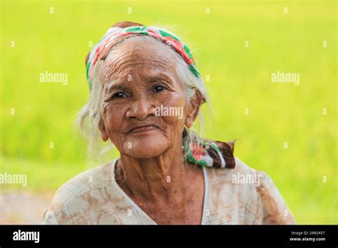 Old Woman Portrait Lombok Indonesia Southeast Asia Stock Photo Alamy