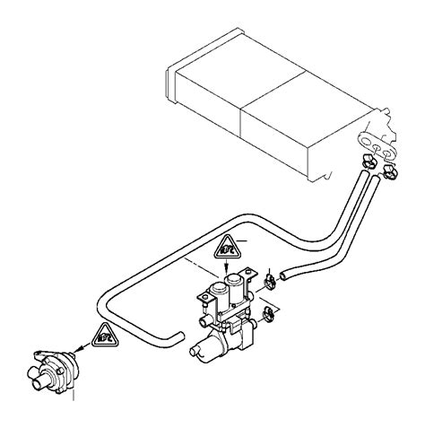 BMW 540iP Hose F Water Valve And Right Radiator 64218391017 Zeigler