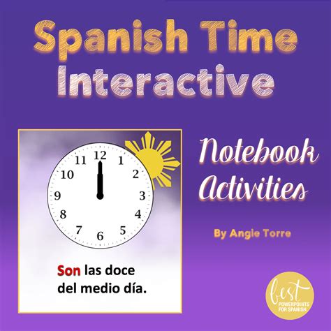 Las Horas En Español Aprender A Decir La Hora En Español Telling