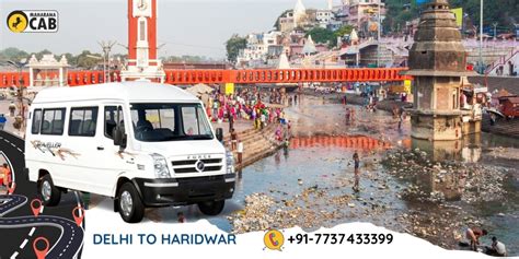 Delhi To Haridwar Tempo Traveller Maharana Cab