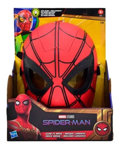 Máscara luminosa vermelha Hasbro do Homem Aranha Marvel Studio