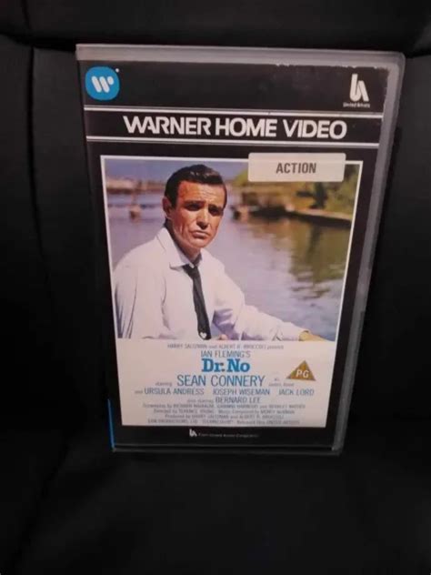 JAMES BOND DR No Sean Connery VHS Big Box Pre Cert 1982 Warner Ian