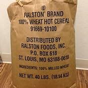 Amazon Ralston Foods Hot Instant 100 Percent Wheat Cereal 40 Pound 1 Each Oatmeal
