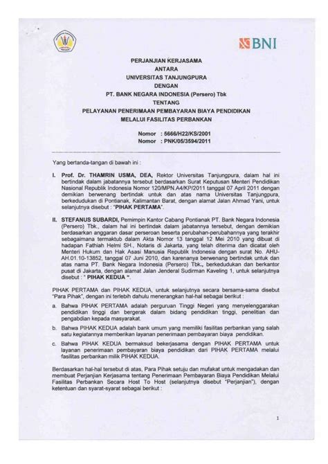 Pdf Kerjasama Untan Ac Idkerjasama Untan Ac Id Pengarsipan Surat Pdf