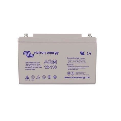 Batterie AGM 12V 110 Ah Victron Cdiscount Auto