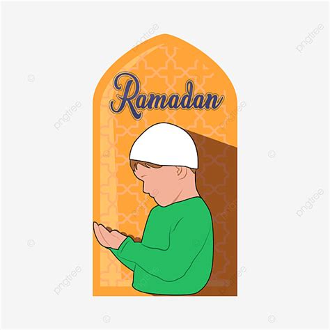 Prayers Clipart Transparent PNG Hd Ramadan Prayer Design Modern