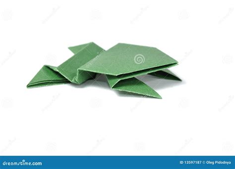 Rana Di Origami Immagine Stock Immagine Di Decorazione