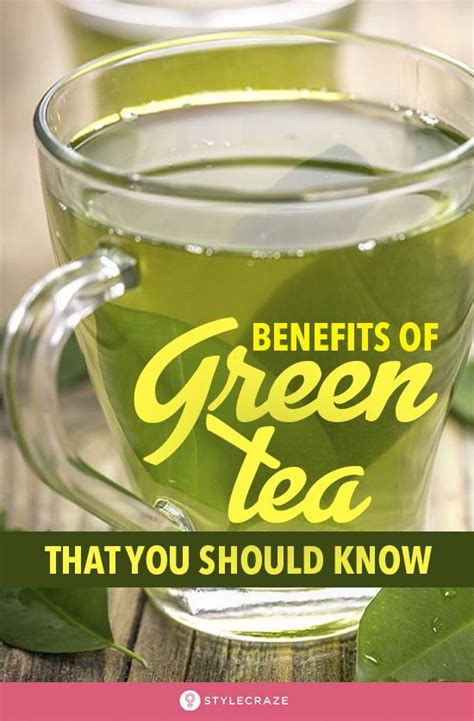 Effects Of Green Tea Artofit