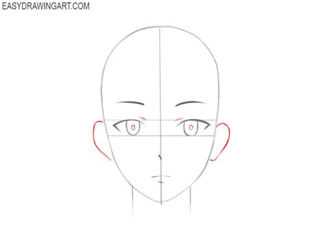 How To Draw An Anime Face Easy Drawing Art