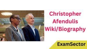 Christopher Afendulis Wiki/Biography, Age, Husband, Household, Training & Net Worth | ExamSector