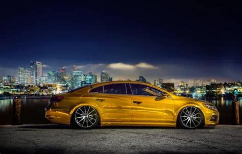 Volkswagen Gold Tuning Passat