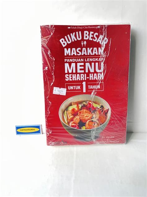 Jual BUKU RESEP MASAKAN BUKU BESAR MASAKAN MENU SEHARI HARI 365 HARI