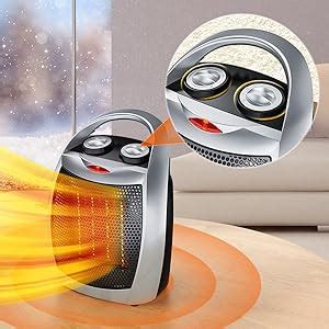 Amazon Rintuf Small Space Heater W Electric Heater Ptc Fast