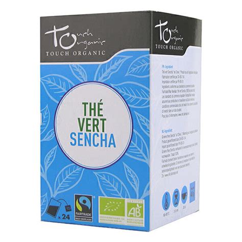 Thé vert Sencha 24 sachets Greenweez