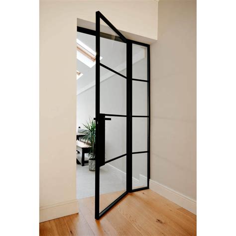 Iwd Minimalist Steel French Door Interior 4 Lite Panel 36x80